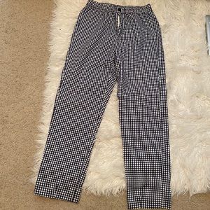 BRANDY MELVILLE GINGHAM PANTS